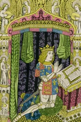 Målning av Arthur, prins av Wales (1486-1502)
